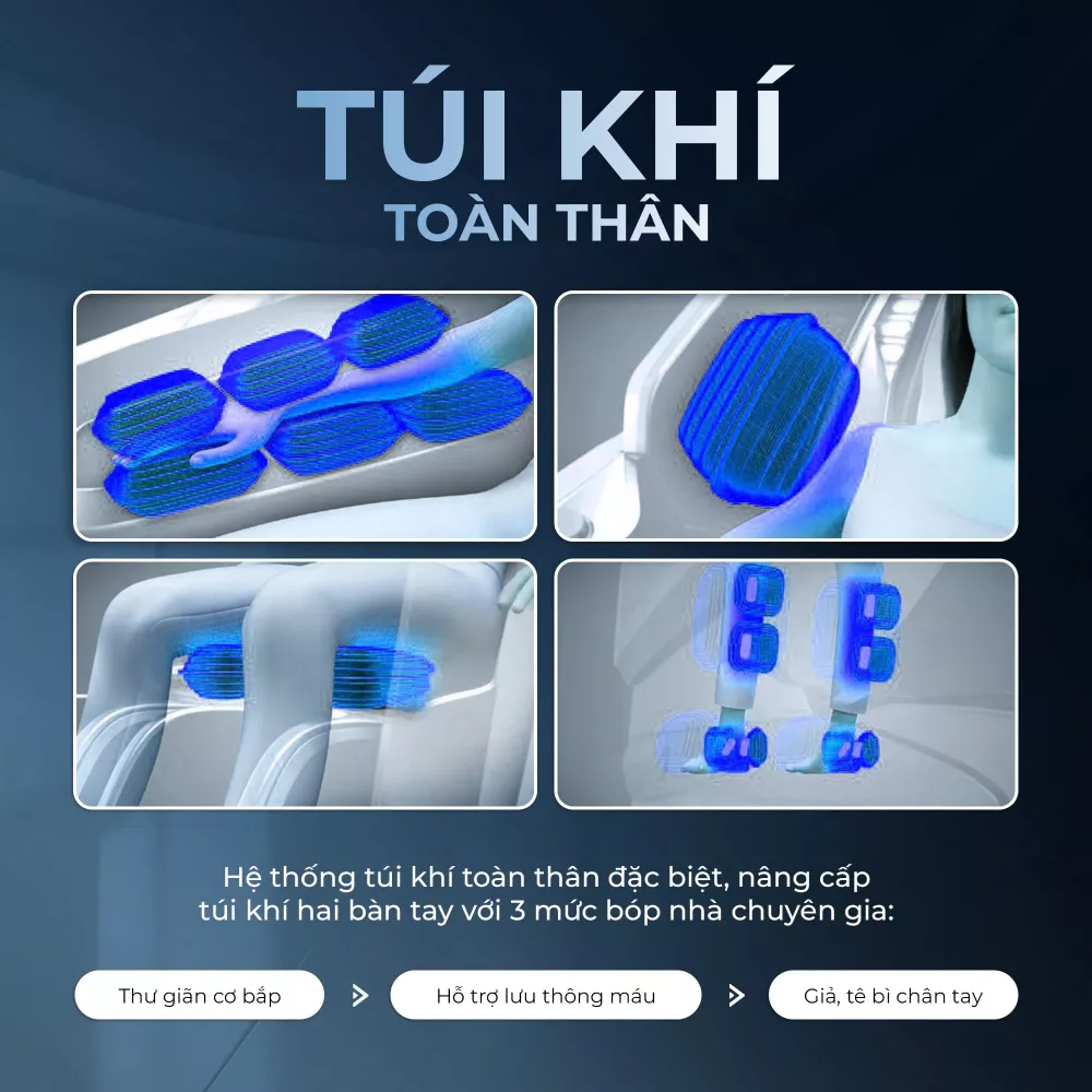 He Thong Tui Khi Ghe Massage Asama Sonic 5