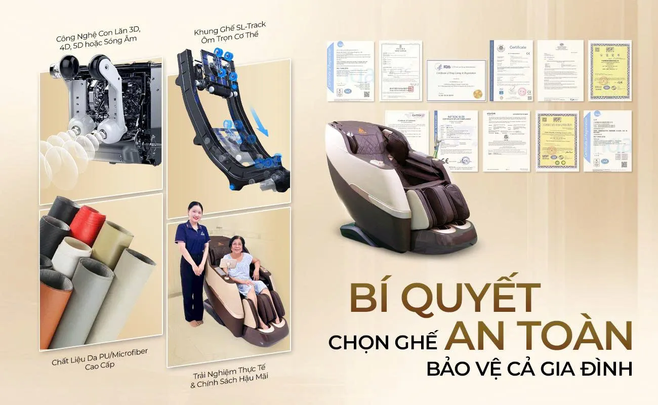 Bi Quyet Chon Ghe An Toan – Bao Ve Ca Gia Dinh