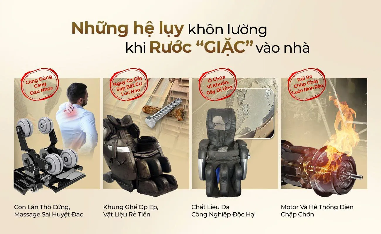 Nhung He Luy Khon Luong Khi Ruoc GIAC Vao Nha