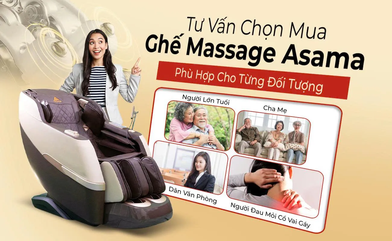 Tu Van Chon Mua Ghe Massage Asama Phu Hop Cho Tung Doi Tuong