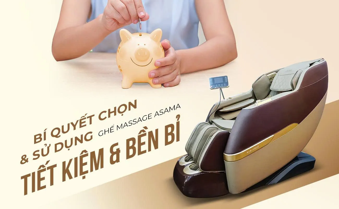 Bi Quyet Chon Va Su Dung Ghe Massage Asama Tiet Kiem & Ben Bi