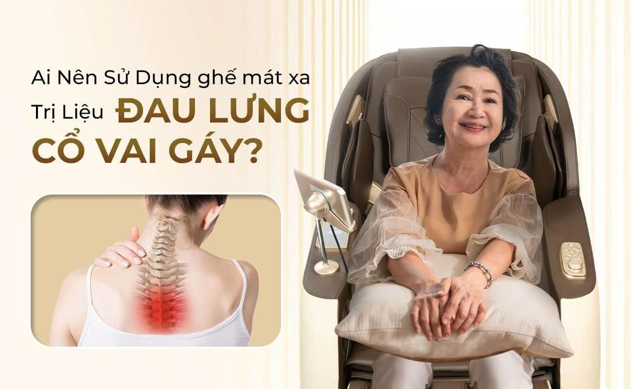 Ai Nen Su Dung ghe mat xa Tri Lieu Dau Lung, Co Vai Gay
