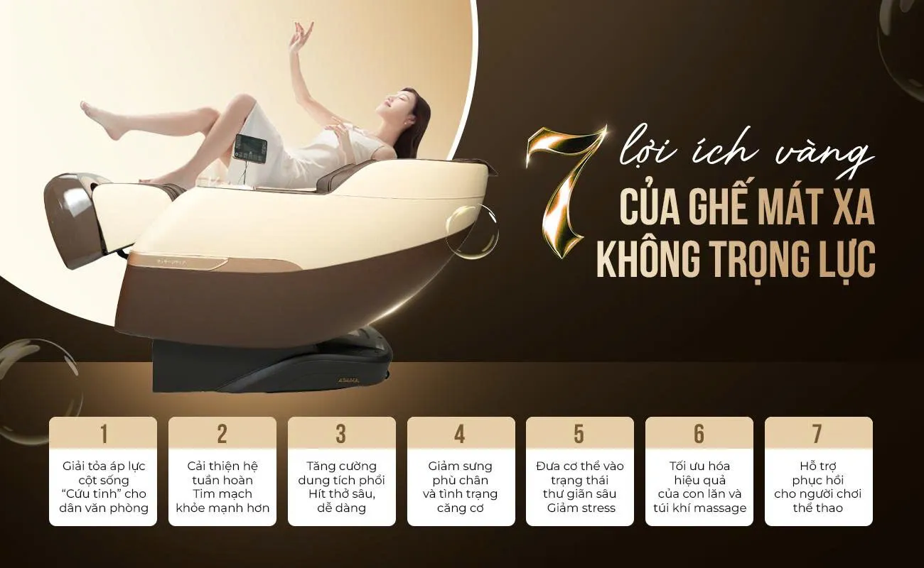 7 Loi Ich Vang Cua Ghe Mat Xa Khong Trong Luc