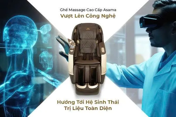 Ghế Massage Cao Cấp Asama: Vượt Lên Công Nghệ, Hướng Tới Hệ Sinh Thái Trị Liệu Toàn Diện