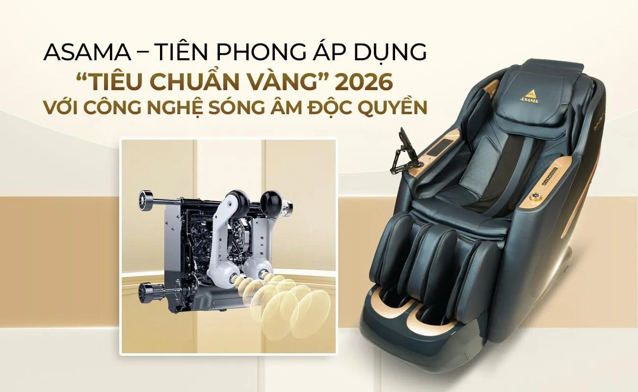 Asama – Tien Phong Ap Dung “Tieu Chuan Vang” 2026 Voi Cong Nghe Song Am Doc Quyen