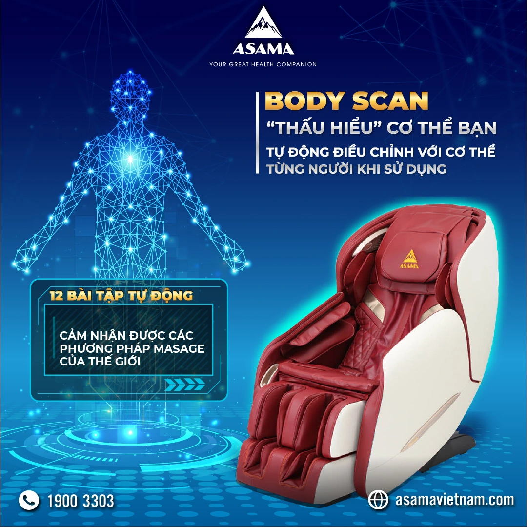 Body Scan - Ghe Massage Asama AS-450-01