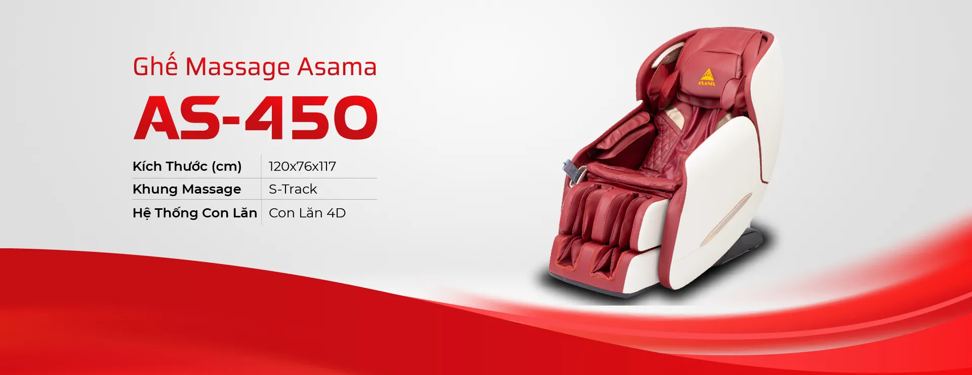 Ghe Massage Asama AS-450 (Banner Tong Quan)