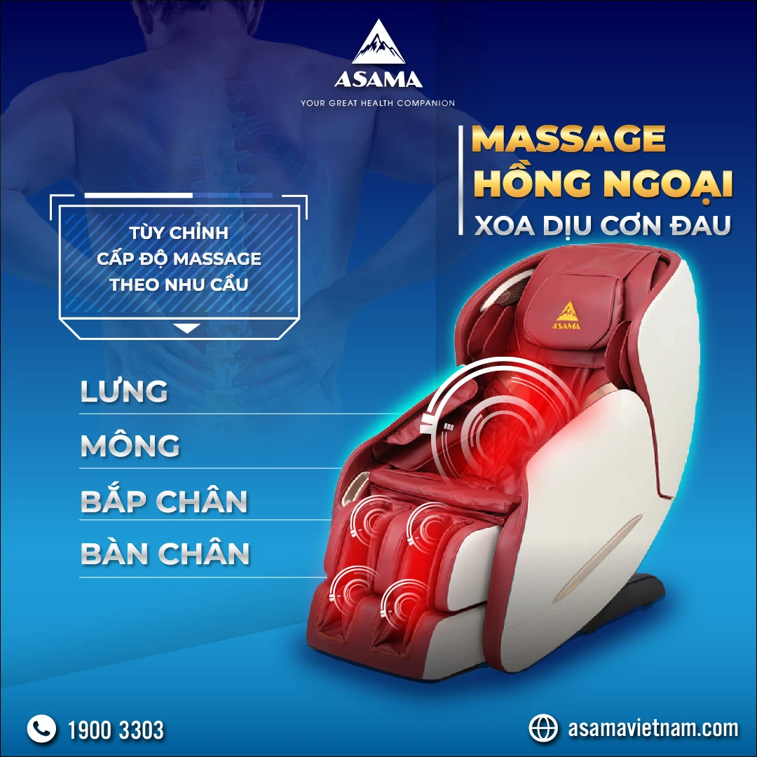 He Thong Hong Ngoai-Ghe Massage Asama AS-450-01