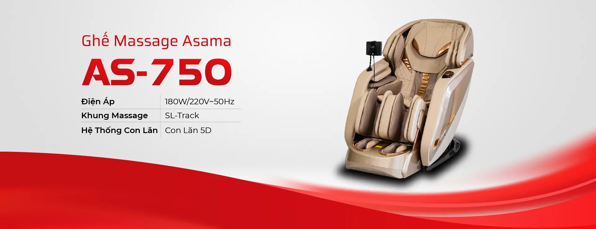 Ghe Massage Asama AS-750 (Banner Tong Quan)