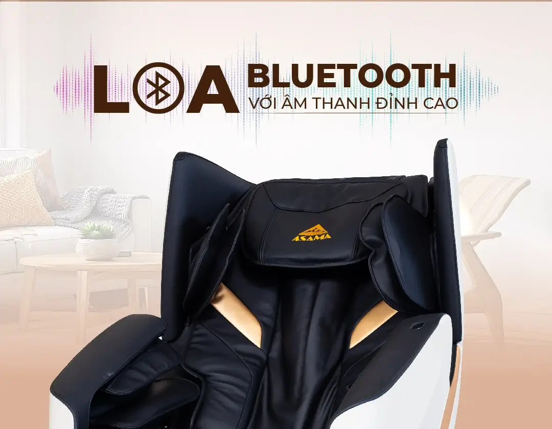 He Thong Loa Bluetooth Ghe Massage Asama AS-888-01