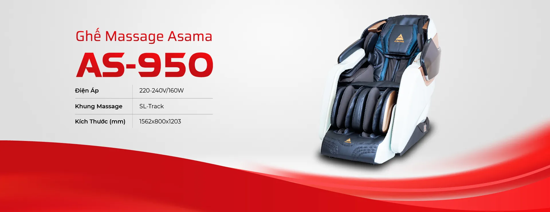 Ghe Massage Asama AS-950 (Banner Tong Quan)