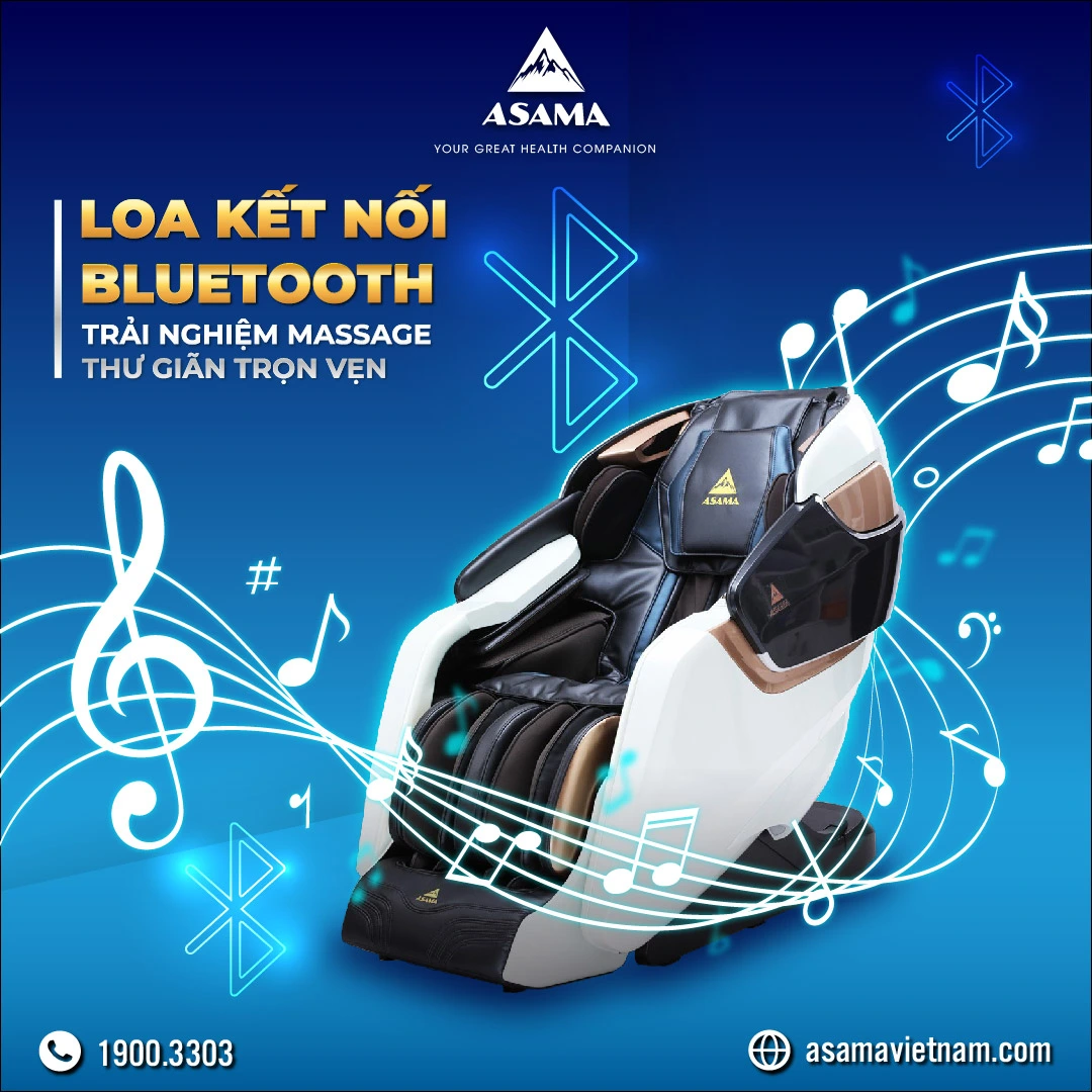 He Thong Loa Bluetooth Hifi - Ghe Massage Asama AS-950
