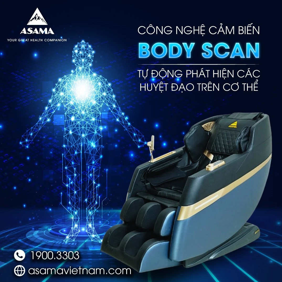 Body Scan - Ghe Massage Asamaa AS-400