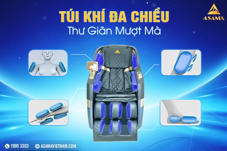 Ghế Massage Asama AS400 Giá rẻ, cao cấp (2)