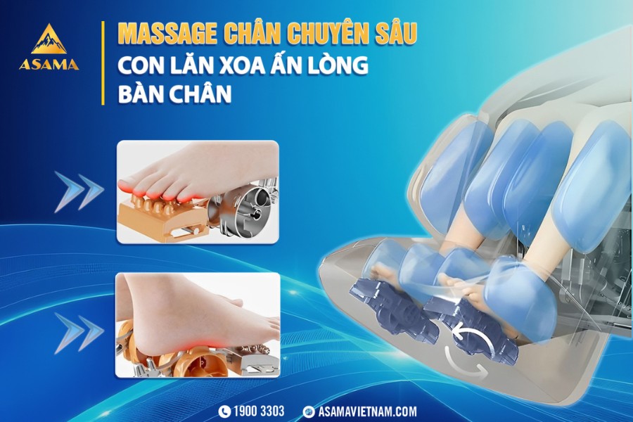 Ghế Massage Asama AS400 Giá rẻ, cao cấp (2)