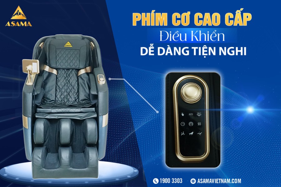 Ghế Massage Asama AS400 Giá rẻ, cao cấp (2)