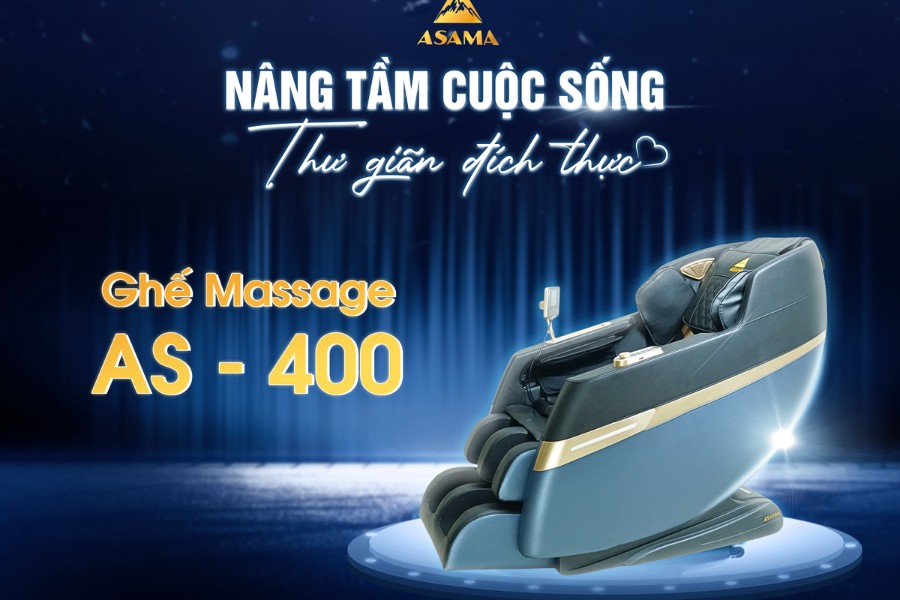 Ghế Massage Asama AS400 Giá rẻ, cao cấp (7)